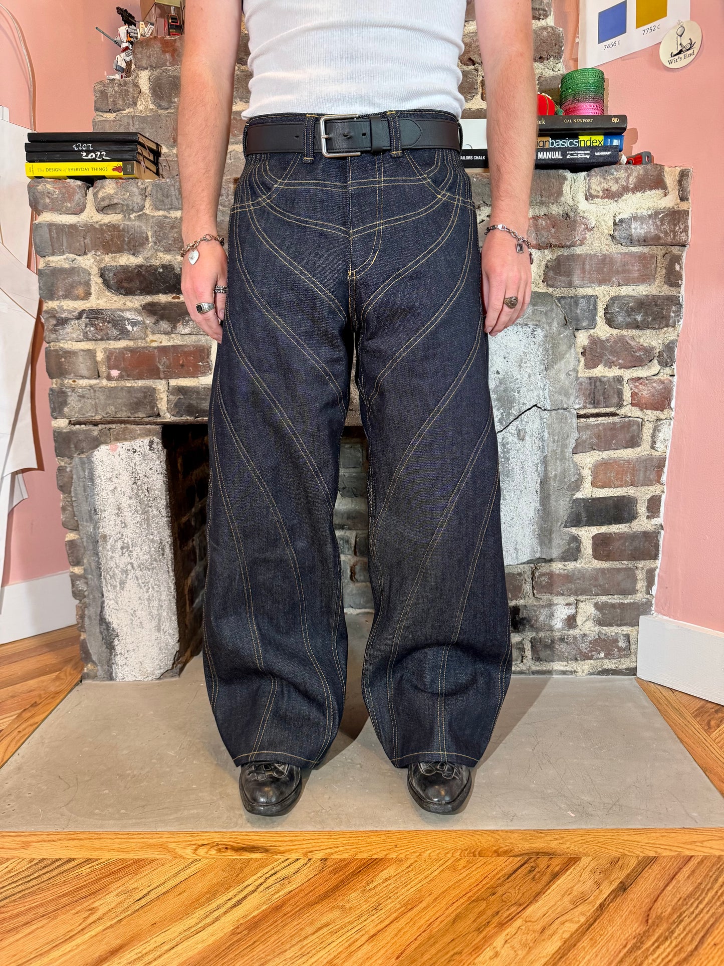 Spiral Seam Denim