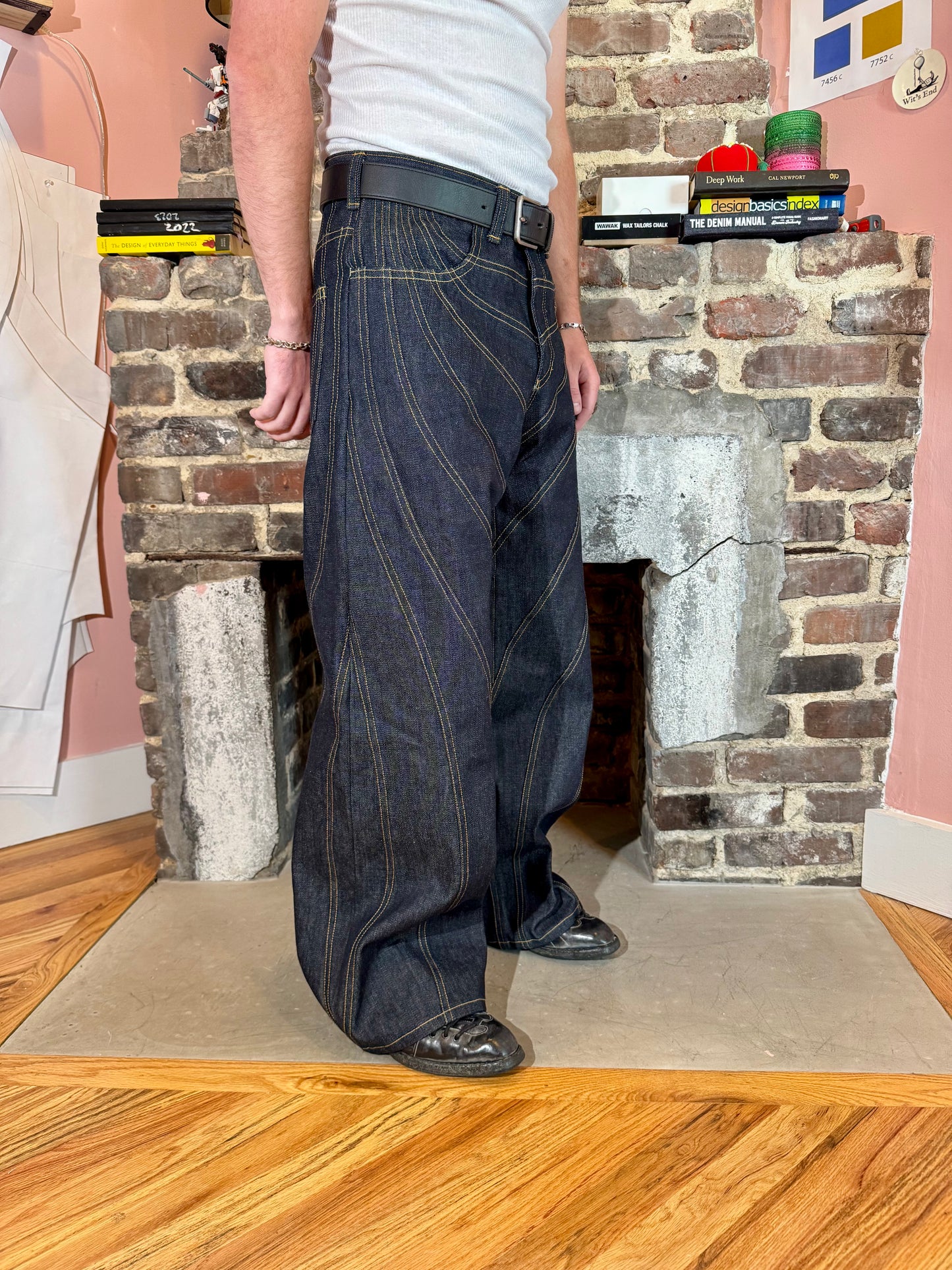 Spiral Seam Denim