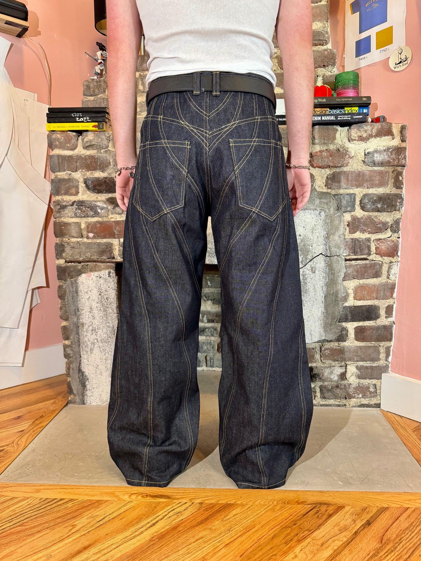 Spiral Seam Denim