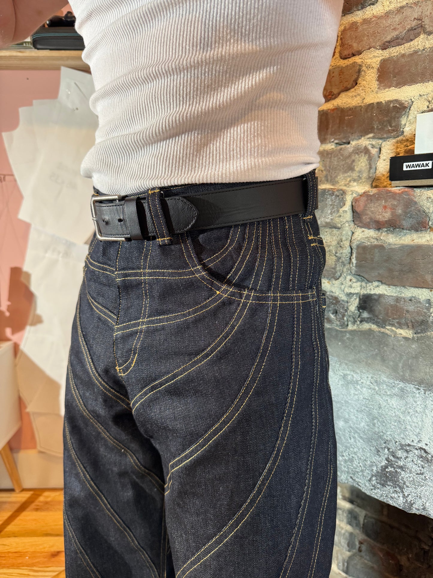 Spiral Seam Denim