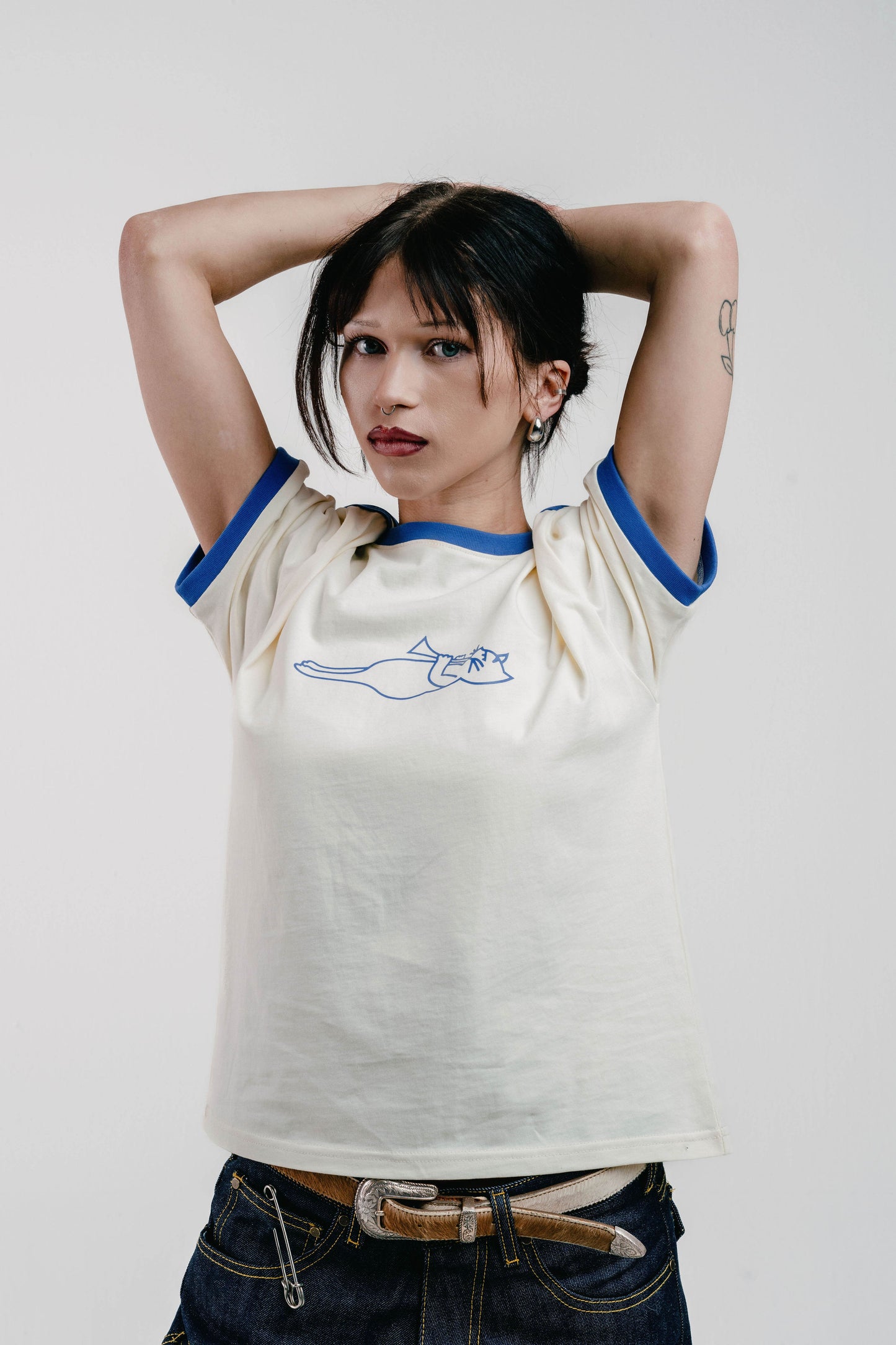 Cat Ringer Tee