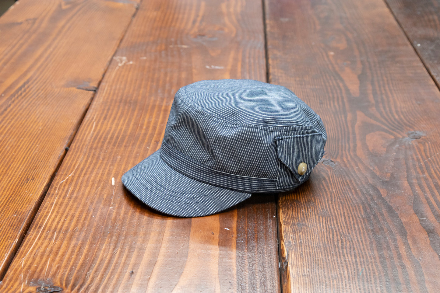 Pinstripe Cadet hat - SAMPLE