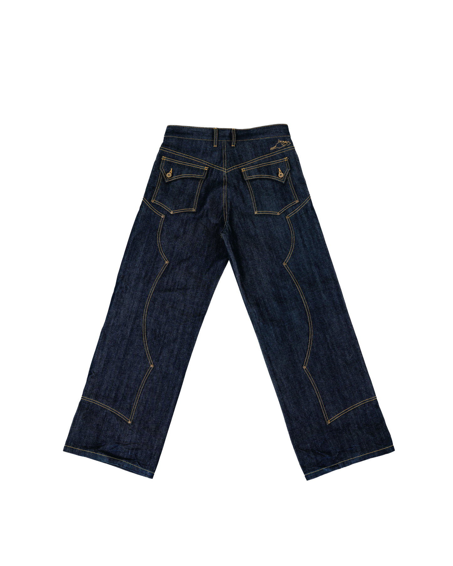 Quad Knee Selvedge Denim