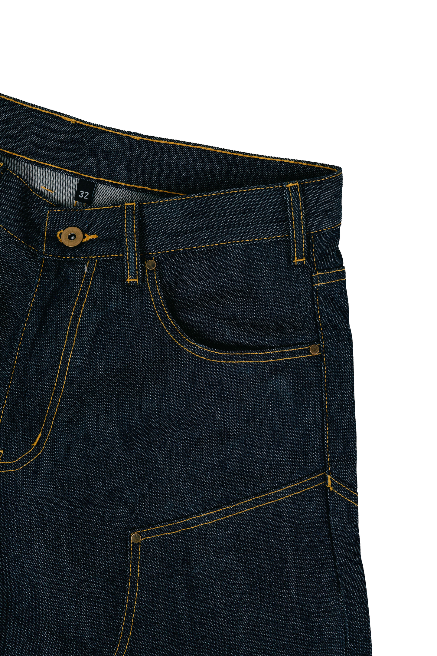 Quad Knee Selvedge Denim