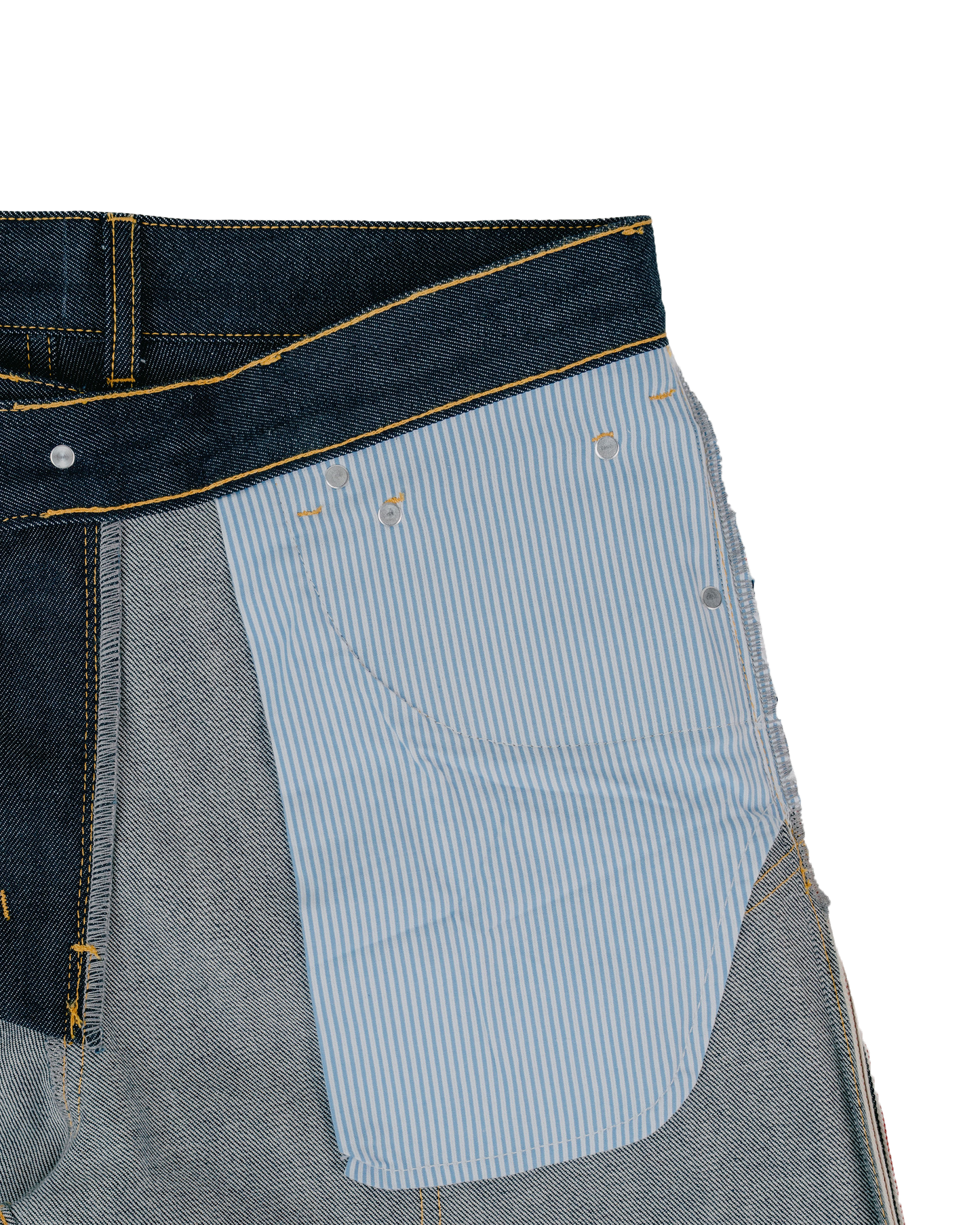Quad Knee Selvedge Denim