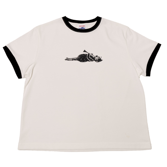 Black and White Cat Shirt