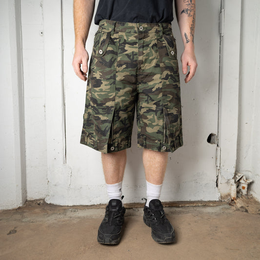 Ripstop Camo Upside Down Shorts