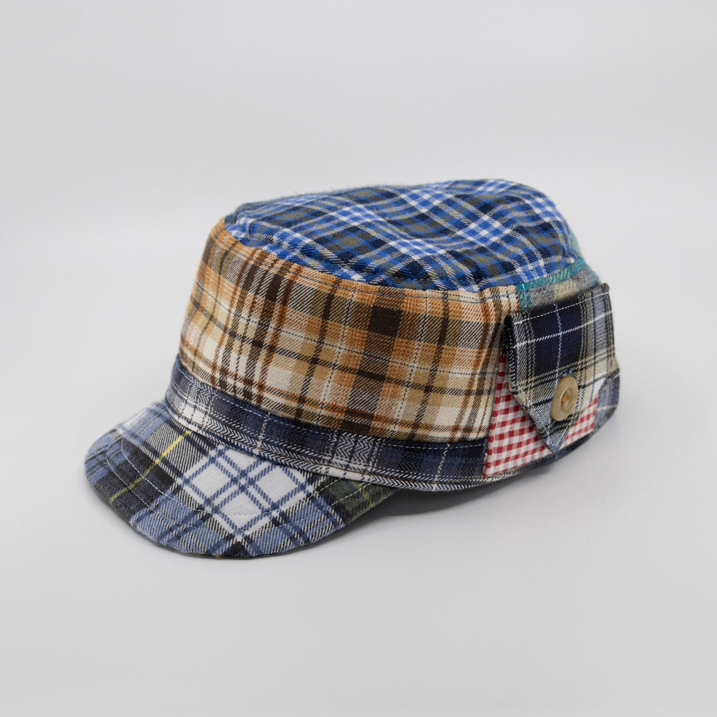 Handmade Charlie Cadet Hat - PATCHWORK STONER