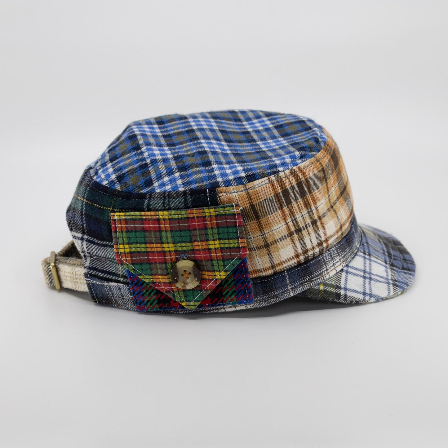 Handmade Charlie Cadet Hat - PATCHWORK STONER