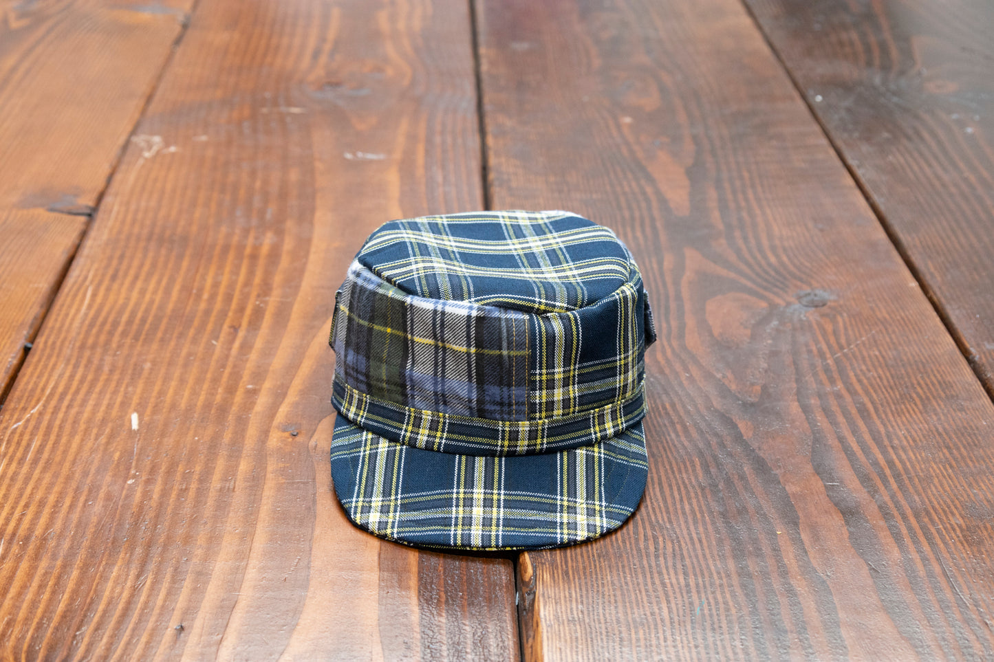 Flannel Patchwork Cadet hat