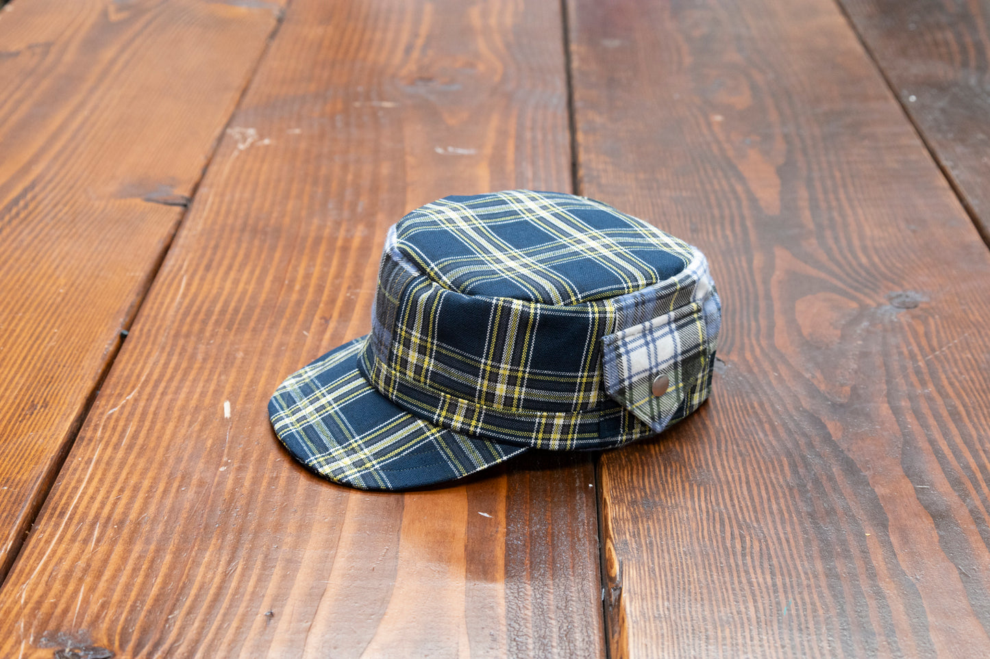 Flannel Patchwork Cadet hat