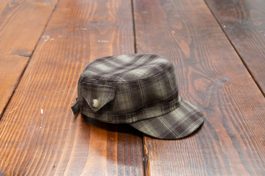 Flannel Cadet hat - SAMPLE