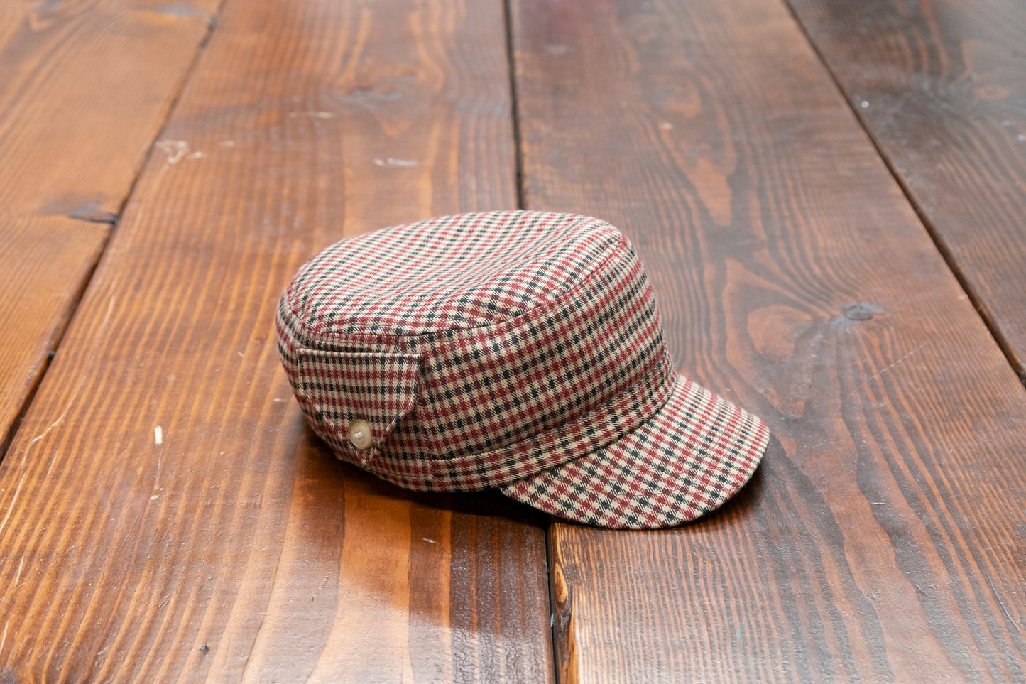 Houndstooth Cadet Hat - SAMPLE