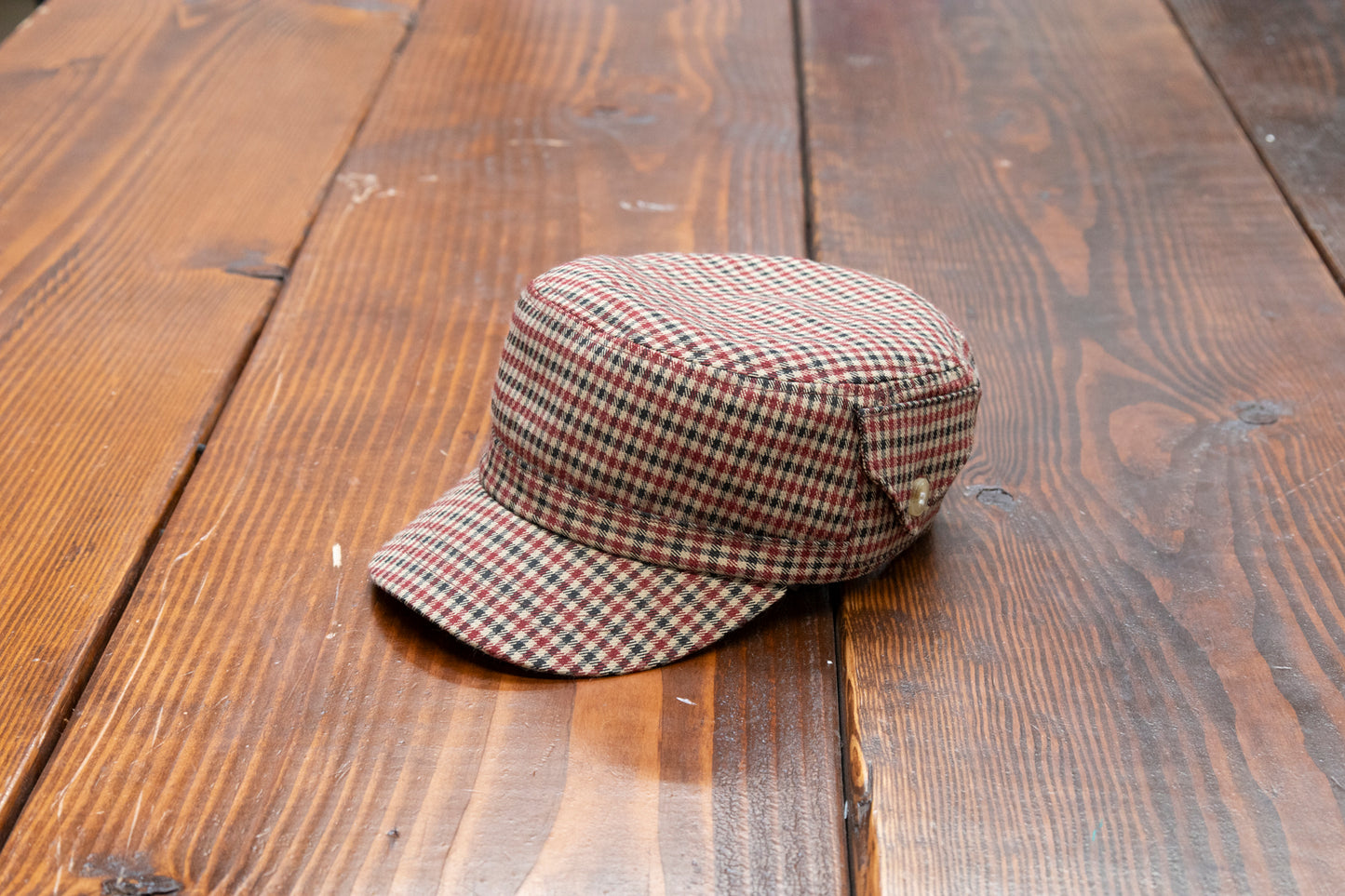 Houndstooth Cadet Hat - SAMPLE
