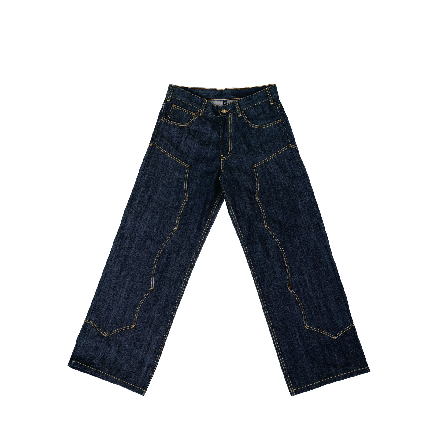 Quad Knee Selvedge Denim