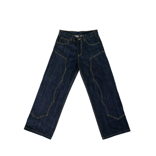 Quad Knee Selvedge Denim